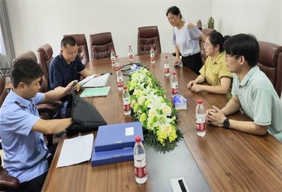 旌德縣生態環境分局入企走訪調研，優化營商環境助力日用化學產品銷售